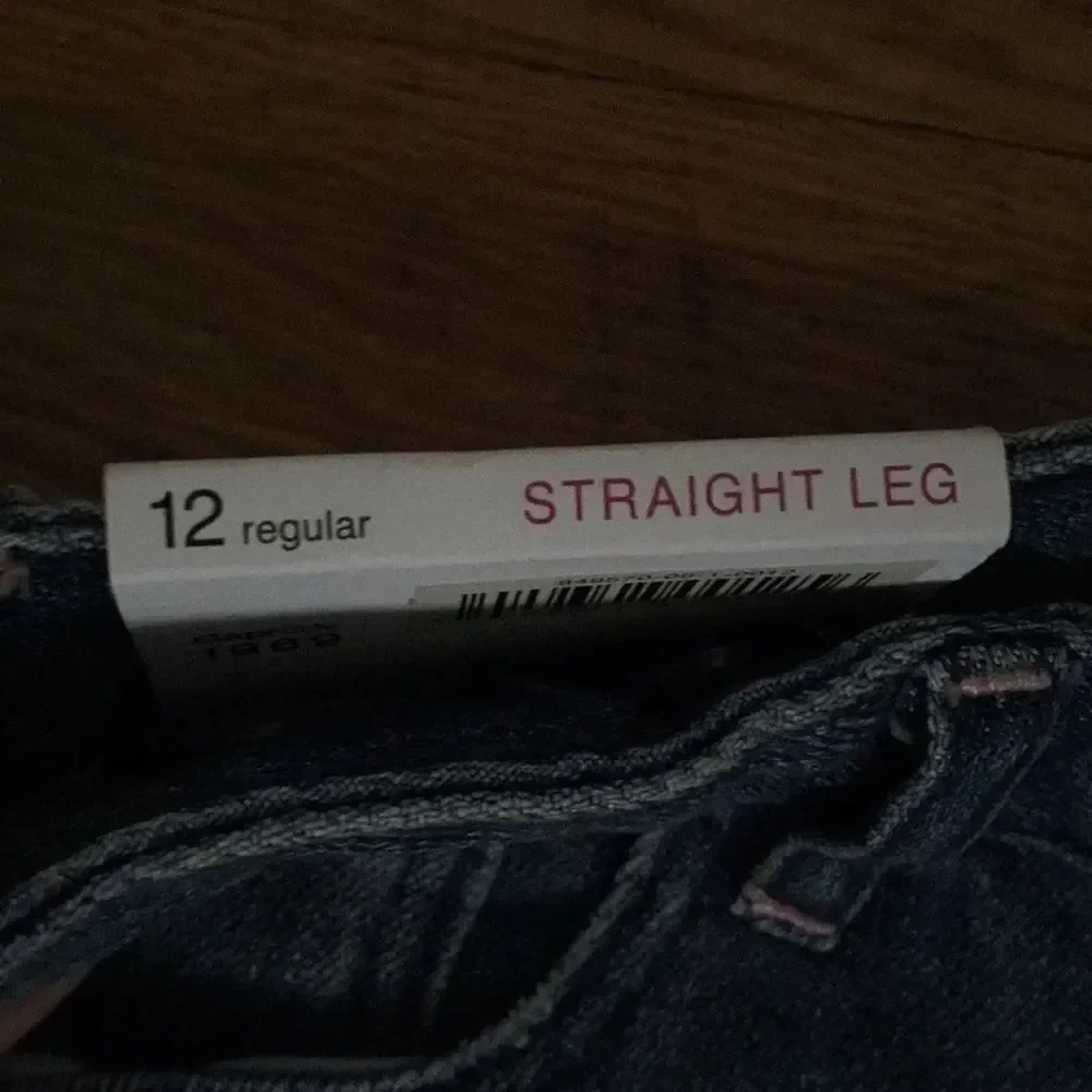 Size 12 Straight Leg Jean Mid Rise